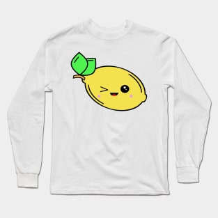 Sour Lemon Long Sleeve T-Shirt